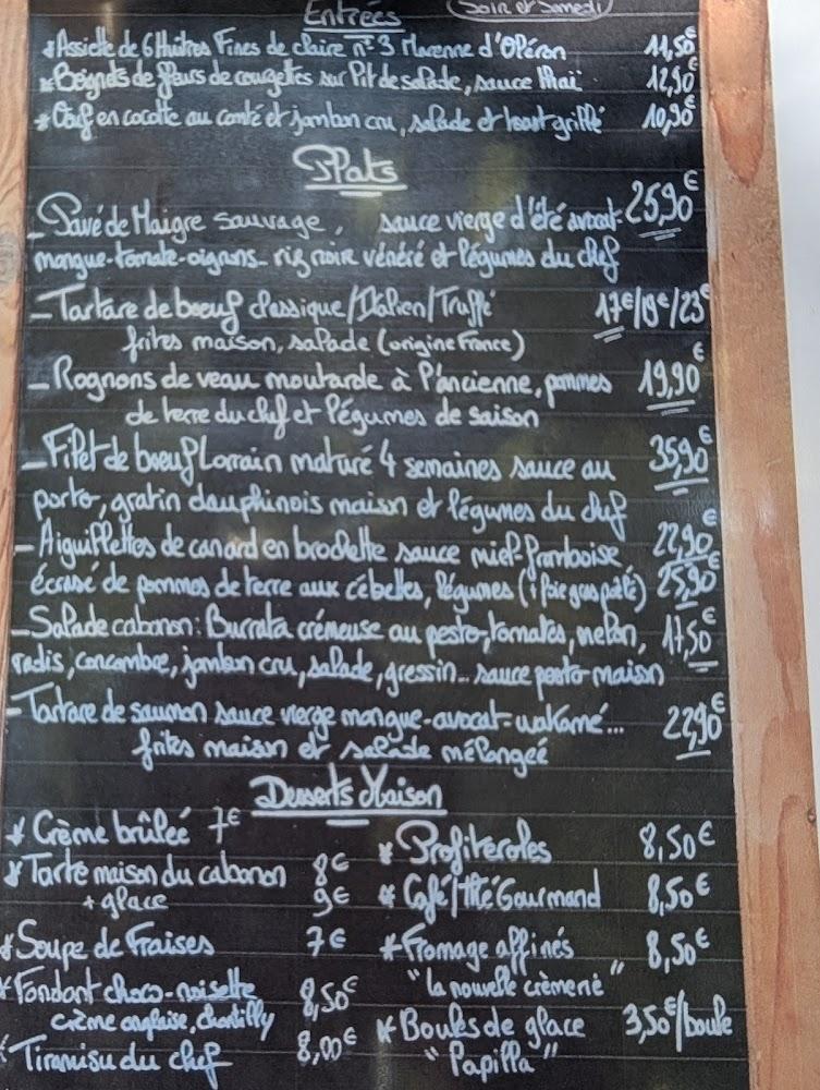 Le Petit Cabanon - Menu Image 4